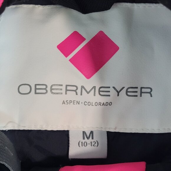 Obermeyer Pink Extended Wear System Adjustable Waist Snow Ski Pants Size M 10-12 - Picture 3 of 16